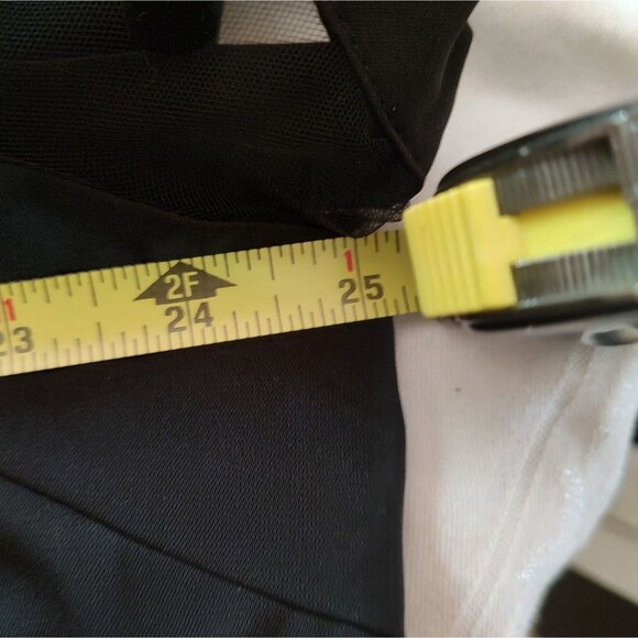 Allegra K Black Coquette Blouse with Sheer Polka Dot Sleeves. Size 3X. NWT - Picture 8 of 8